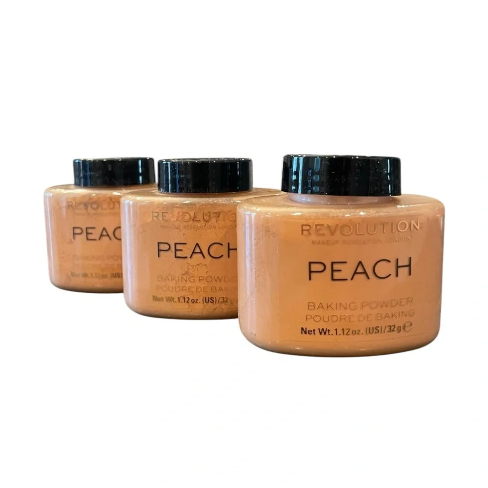 Makeup Revolution London Luxury Loose Baking Powder New Sealed‎ PEACH